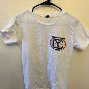 Yellowcard Band Miles Apart Size Small White T Shirt